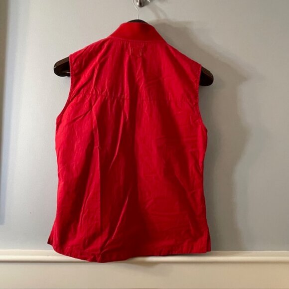 ScotteVest The 101 Travel Vest Multi Pocket Red Small - Picture 12 of 14